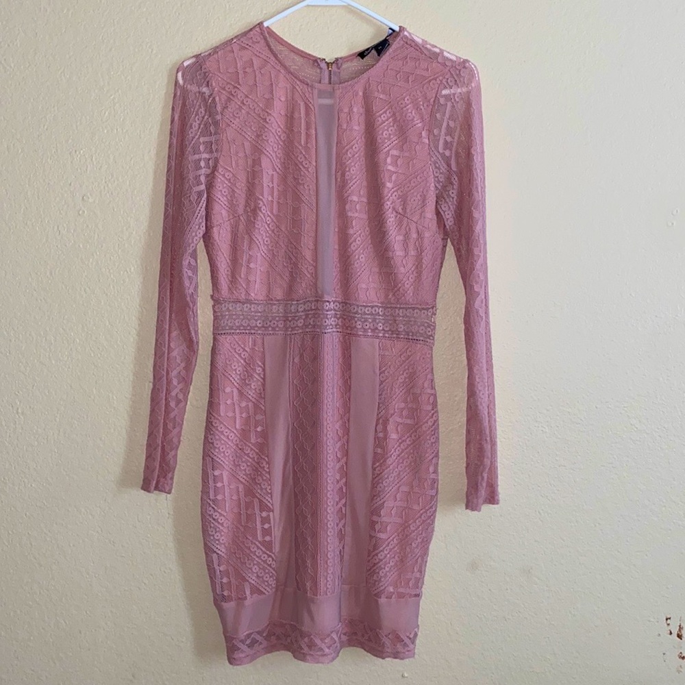 pink dress